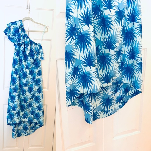 NWT Vineyard Vines one-shoulder dress - Picture 7 of 7